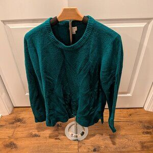 J. Crew pullover sweater - green, XL